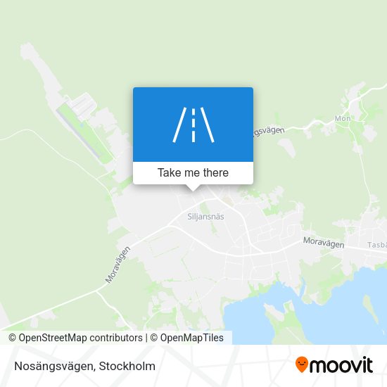 Nosängsvägen map