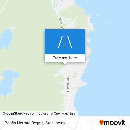 Bonäs Norrara Bygata map