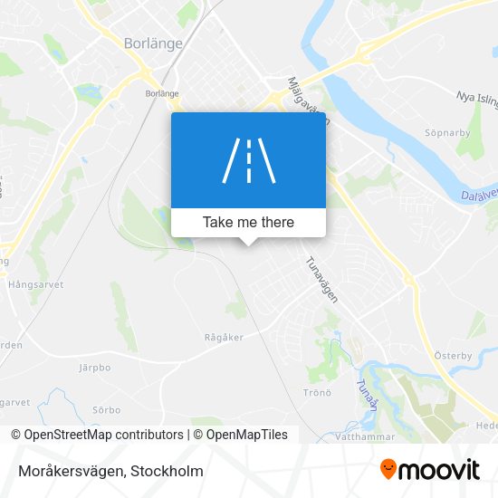 Moråkersvägen map