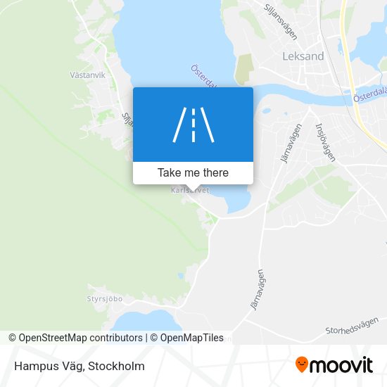 Hampus Väg map