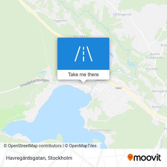 Havregärdsgatan map