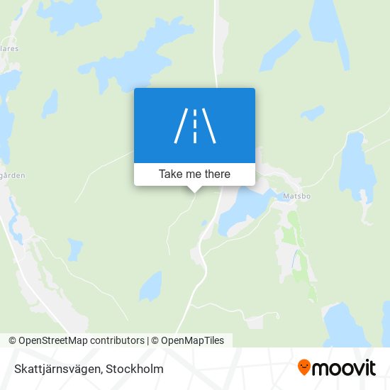 Skattjärnsvägen map