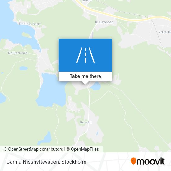 Gamla Nisshyttevägen map