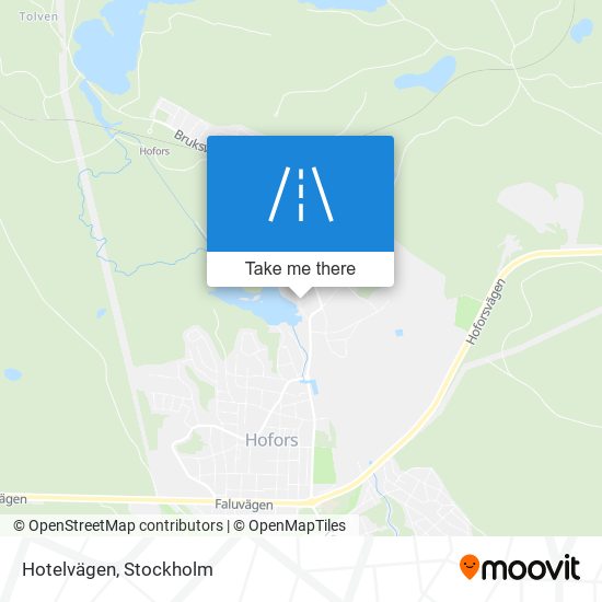 Hotelvägen map