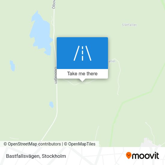 Bastfallsvägen map