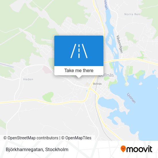 Björkhamregatan map