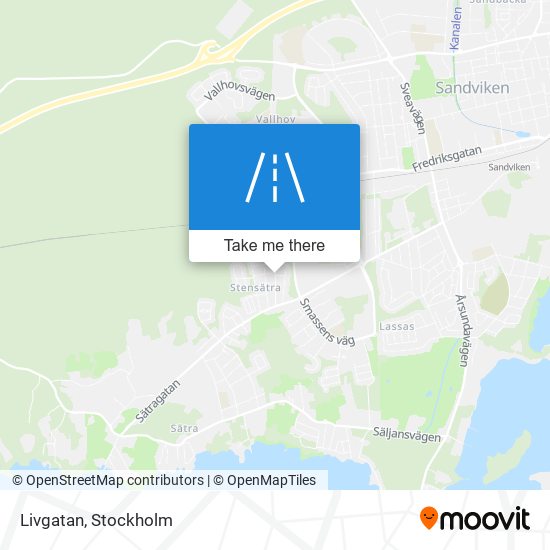 Livgatan map