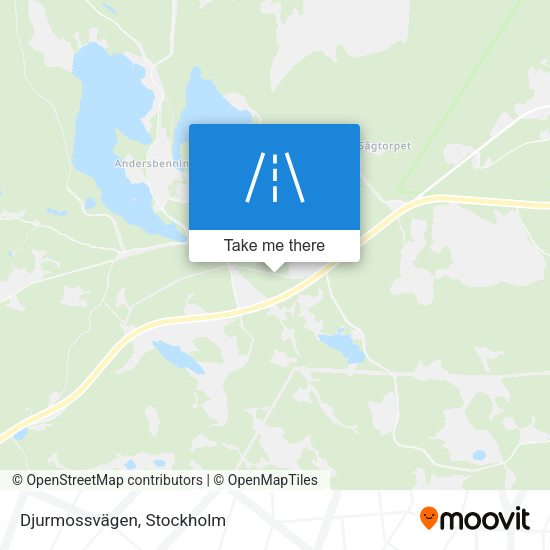 Djurmossvägen map