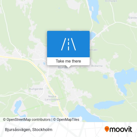Bjursåsvägen map