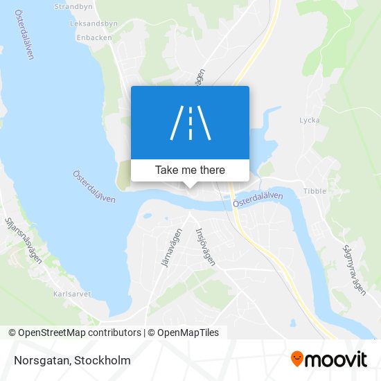 Norsgatan map