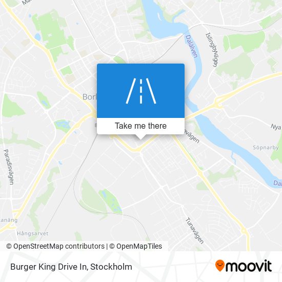 Burger King Drive In map