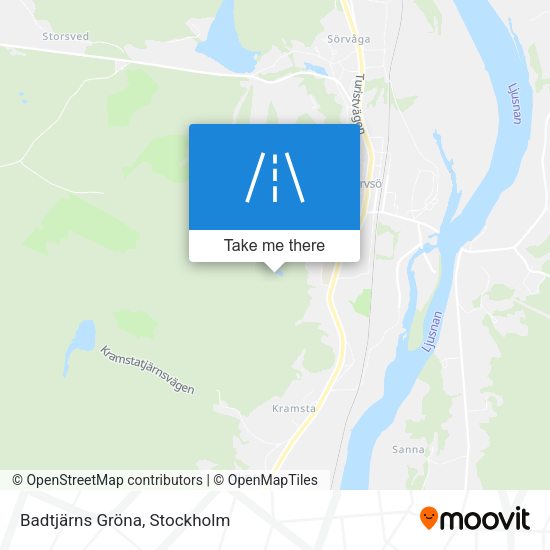 Badtjärns Gröna map