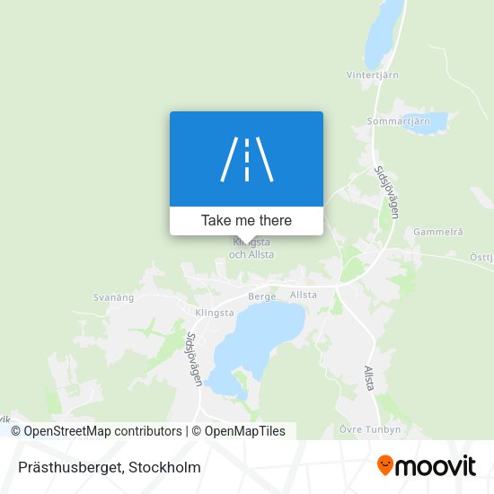 Prästhusberget map