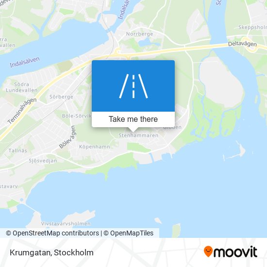 Krumgatan map