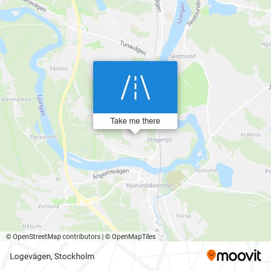 Logevägen map