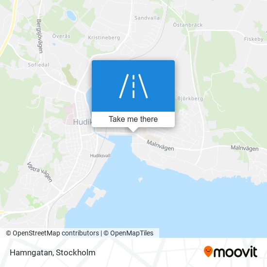 Hamngatan map