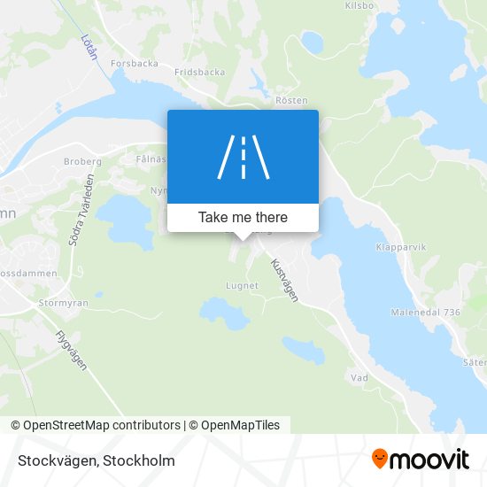 Stockvägen map