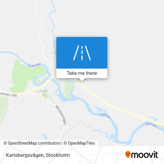 Karlsbergsvägen map