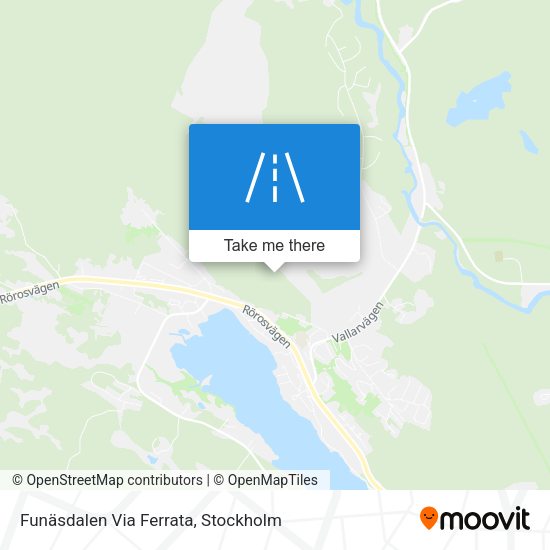 Funäsdalen Via Ferrata map