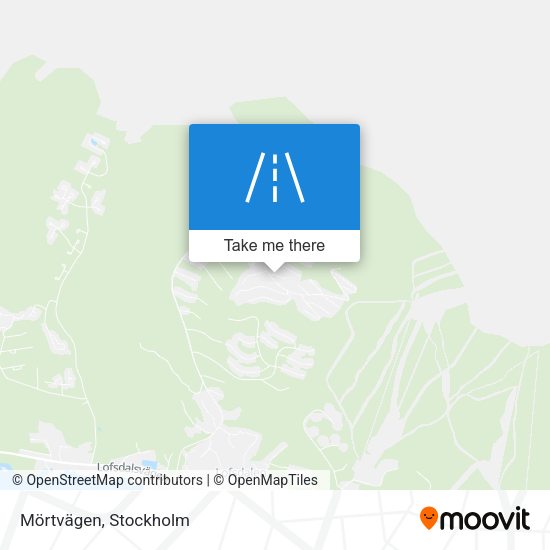 Mörtvägen map