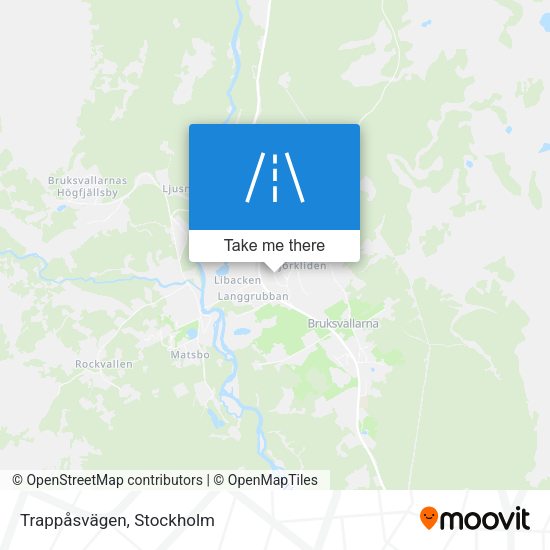 Trappåsvägen map