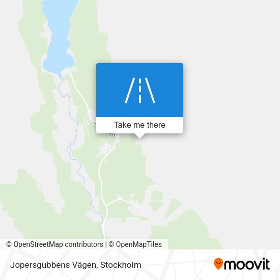 Jopersgubbens Vägen map