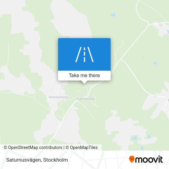 Saturnusvägen map