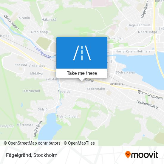 Fågelgränd map