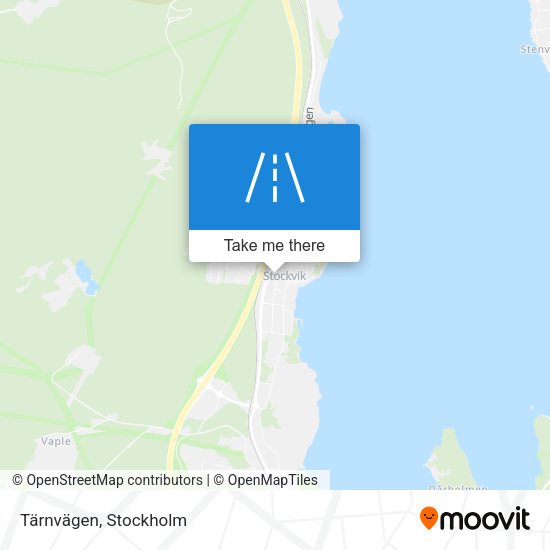 Tärnvägen map