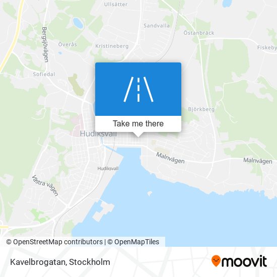 Kavelbrogatan map