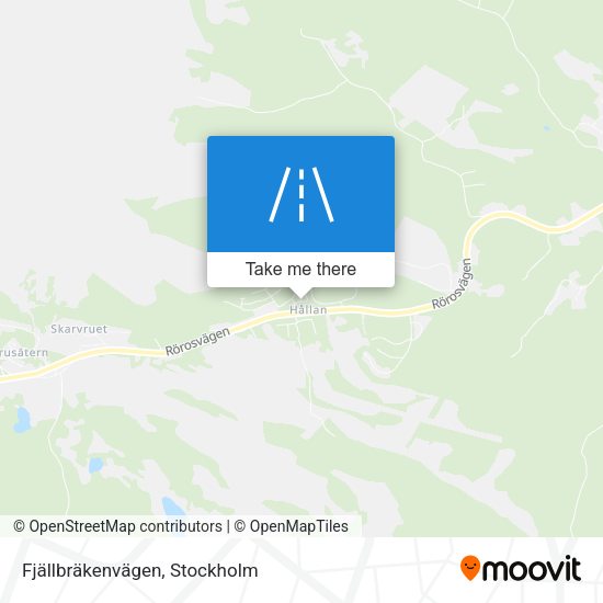 Fjällbräkenvägen map