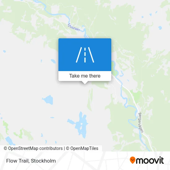Flow Trail map