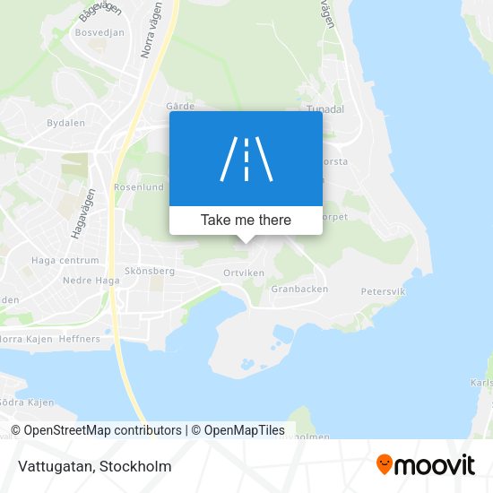 Vattugatan map