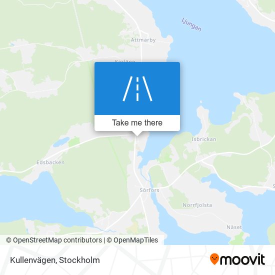 Kullenvägen map