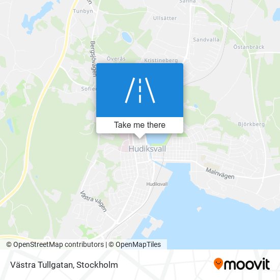 Västra Tullgatan map