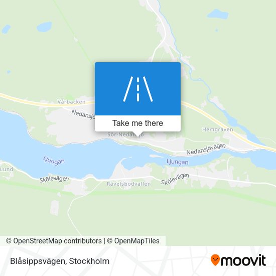 Blåsippsvägen map