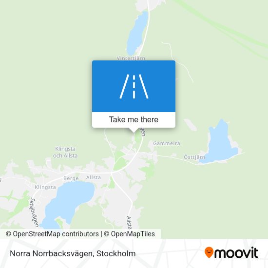 Norra Norrbacksvägen map