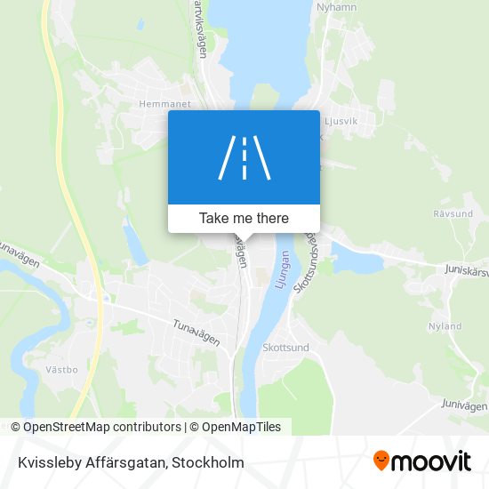 Kvissleby Affärsgatan map