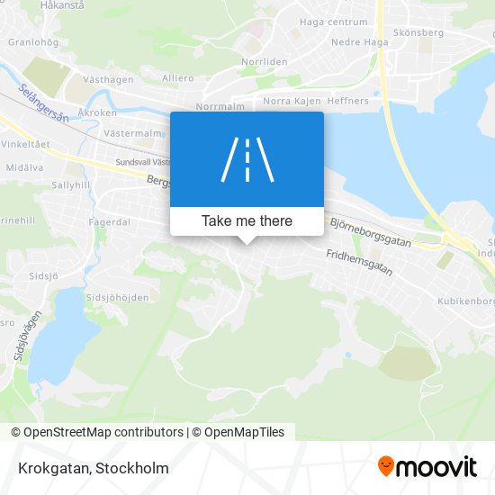 Krokgatan map