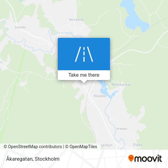 Åkaregatan map