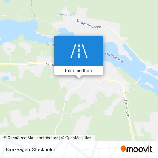 Björkvägen map