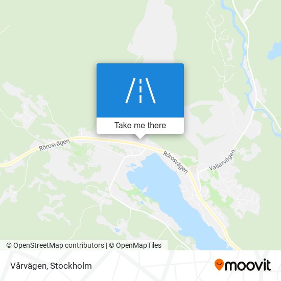 Vårvägen map