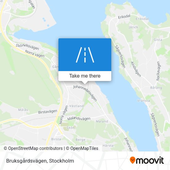 Bruksgårdsvägen map