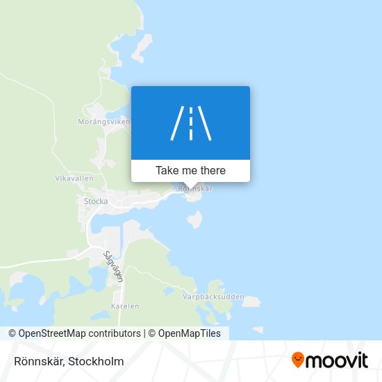 Rönnskär map