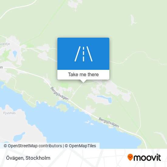 Övägen map