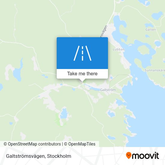 Galtströmsvägen map