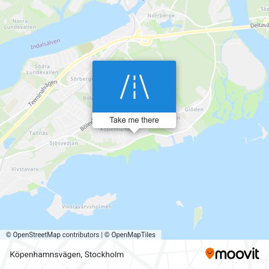 Köpenhamnsvägen map