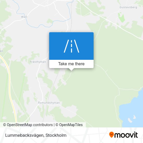 Lummebacksvägen map