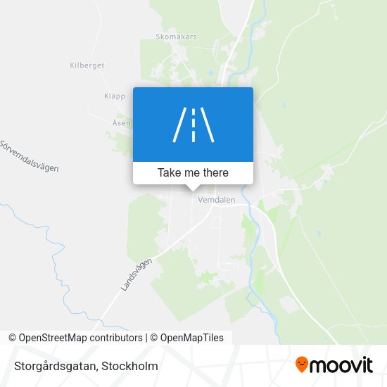 Storgårdsgatan map