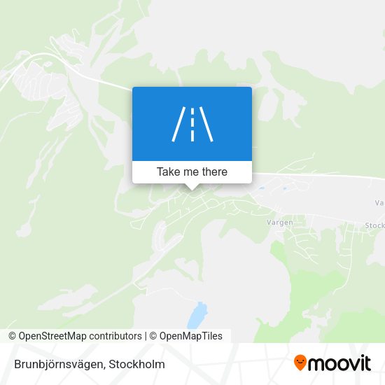Brunbjörnsvägen map